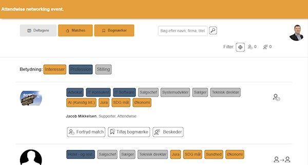 Ny version af ConferenceCommunicator Matchmaking platform